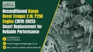 Reconditioned Range Rover Evoque 2.0L P250 Engine (2019–2025): Smart Replacement for Reliable Performance
