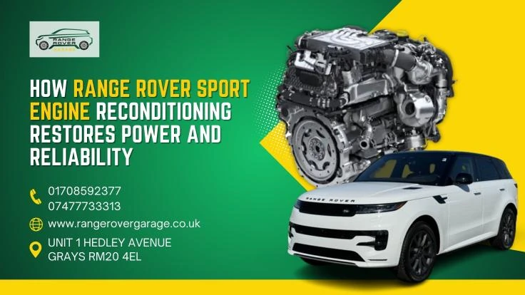 How Range Rover Sport Engine Reconditioning Restores Power and Reliability